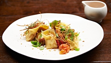 Roasted Carrot Tortellini