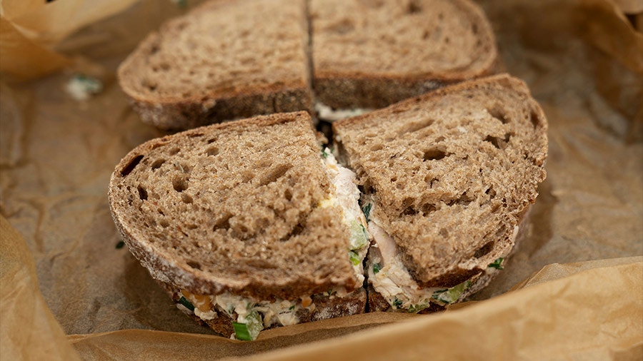 Roast Chicken Waldorf Sandwich