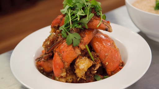 Chilli Mud Crab with XO Sauce