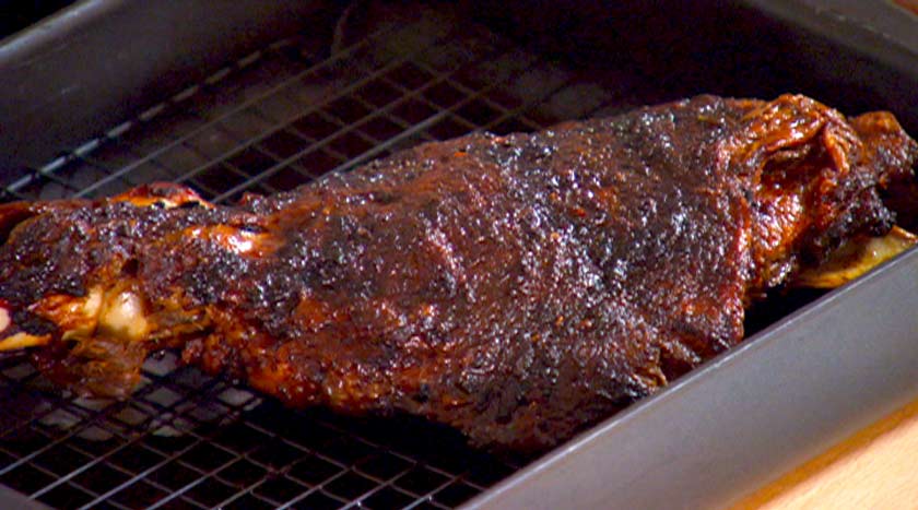 Slow Roasted Spiced Lamb Shoulder