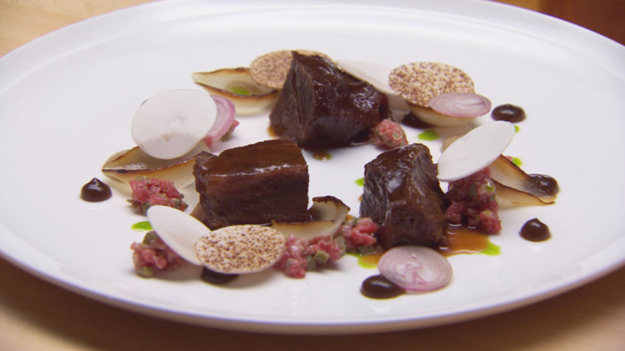 Sat's Beef and Mushrooms