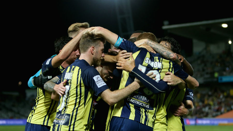 Central Coast Mariners defeat Western Sydney Wanderers 3-1