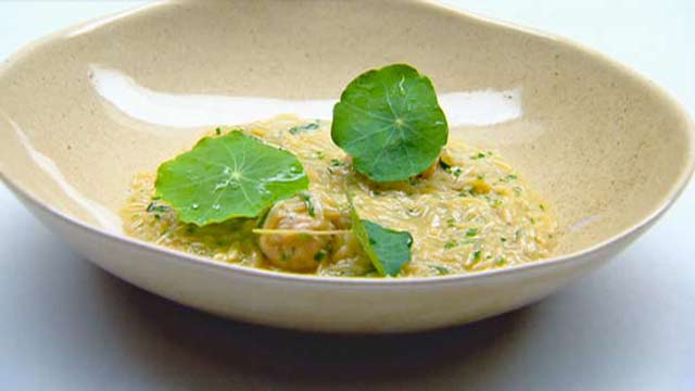 Chicken Polpette with Risoni