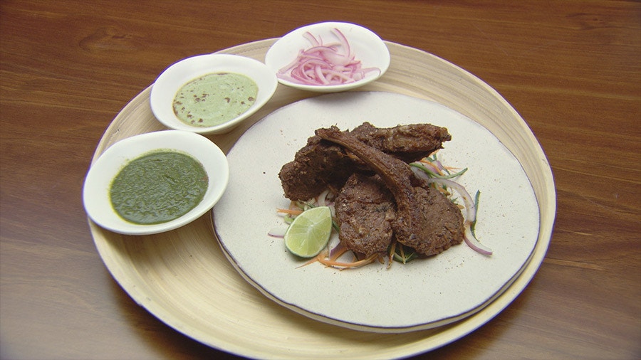 Tandoori Style Lamb Chops with Killer Chutney