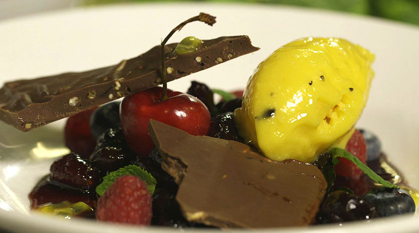 Cherry Ripe Dessert