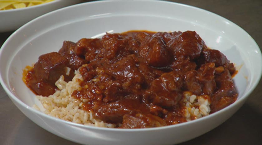 Lamb, Walnut and Pineapple Braise
