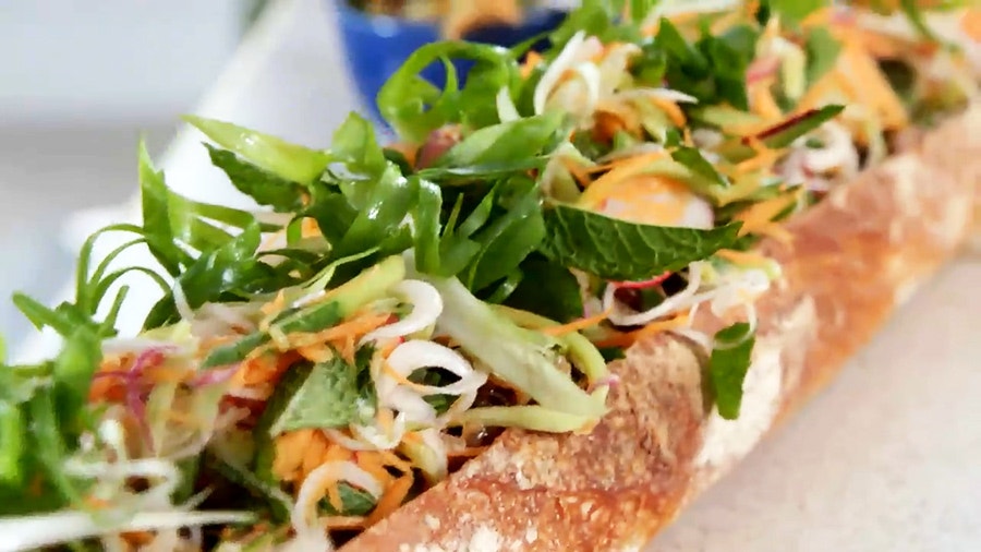 Vietnamese Steak Sandwich