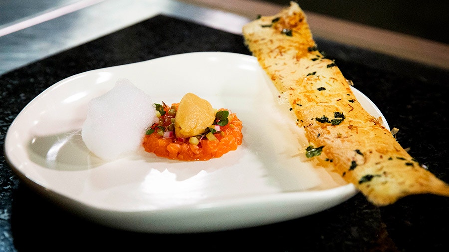 Japanese Inspired Salmon Tartare