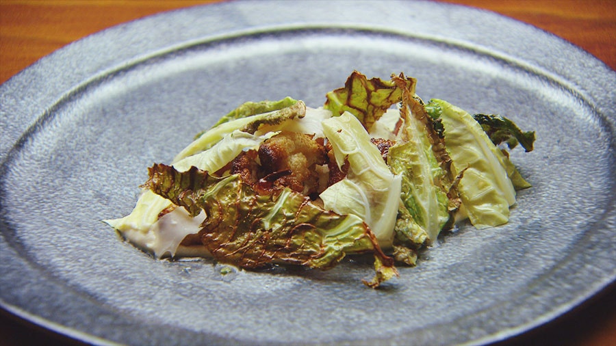 Cauliflower with Macadamia Nut and Kaiserfleisch