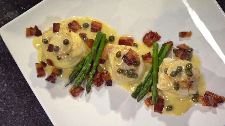 Red Emperor with Lemon Cream Caper Sauce