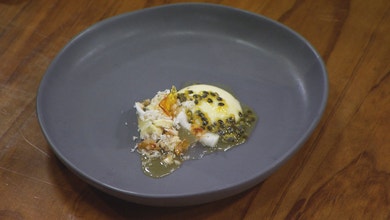 White Chocolate Pannacotta with Coconut