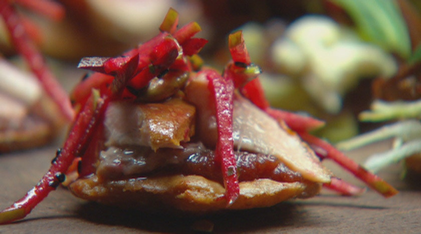 Smoked Ocean Trout Tostada
