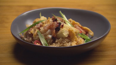 Special Fried Rice with Marinated Pork