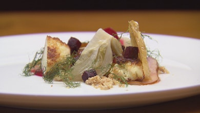 Cheese and Fennel Salad