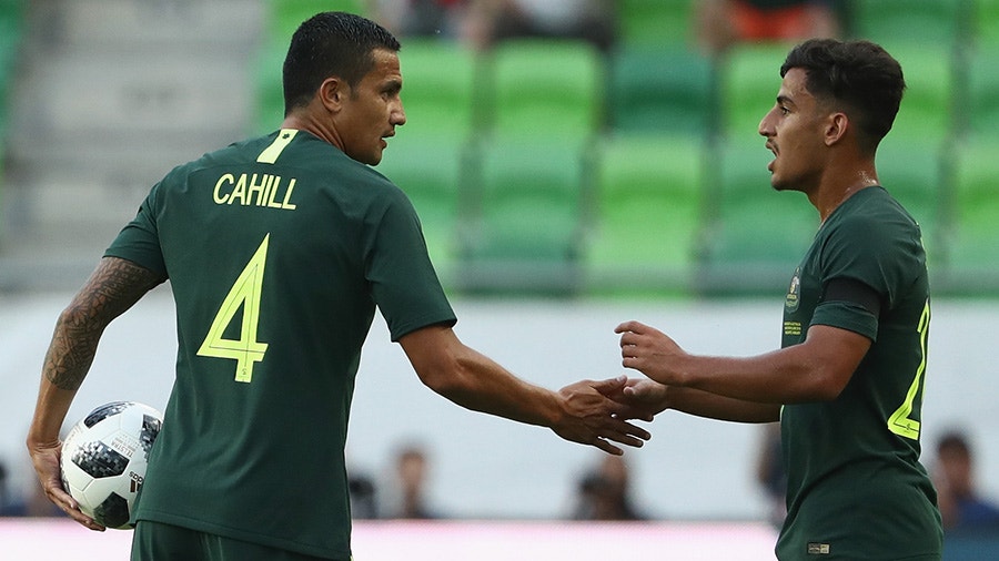 Tim Cahill of speaks with Daniel Arzani.