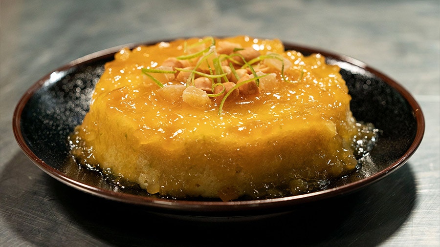 Matt's Steamed Pudding with Ginger Marmalade