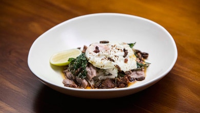 Citrus Cured Goat Salad