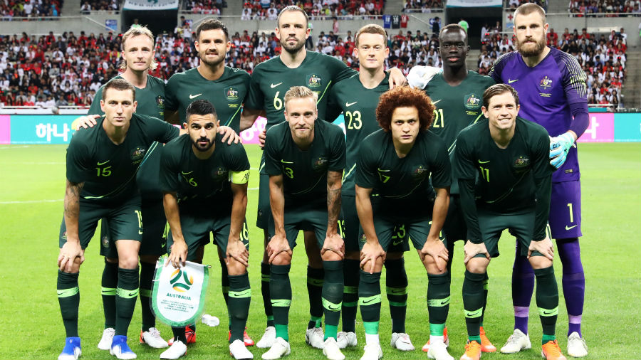 Socceroos team photo