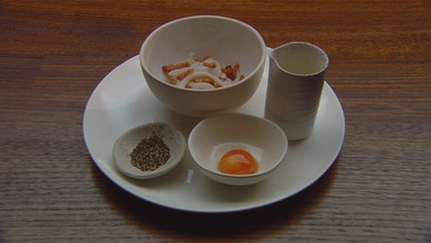 Squid Carbonara