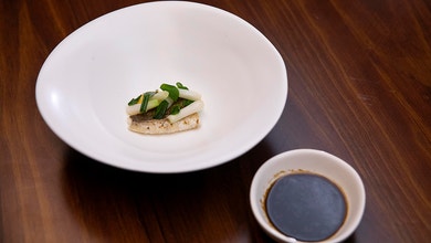 Whiting with Smoked Butter Emulsion