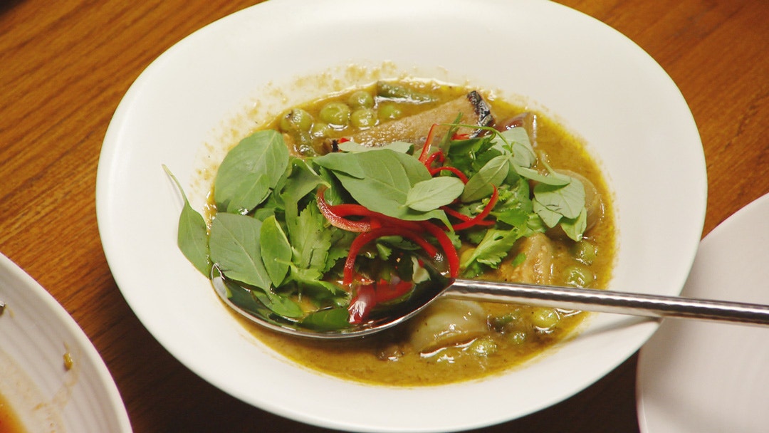 Eggplant Green Curry