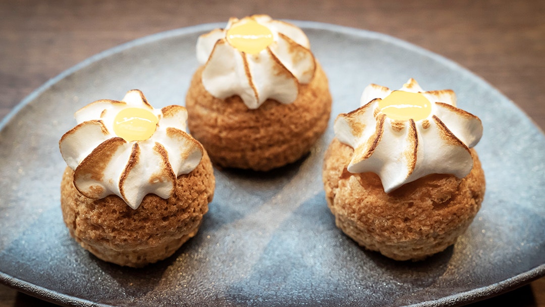 Gluten Free Choux Lemon Meringue