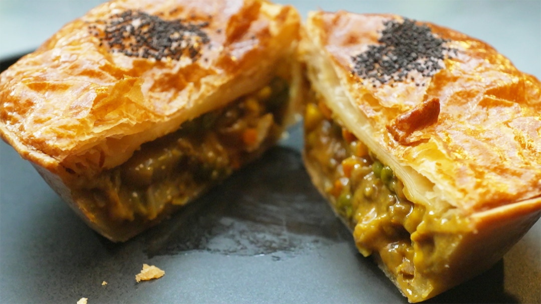 Curry Scallop Pie