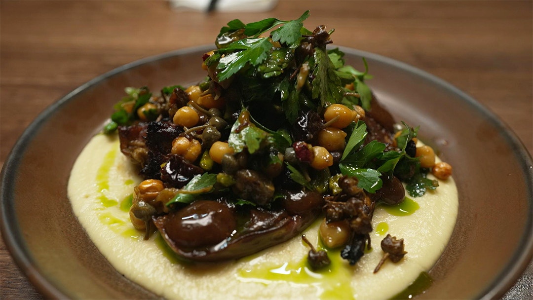 Roast Eggplant Salad