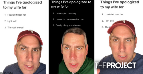 "I Couldn't Stop The Wind": Husband Shares Amusing Ways He's Had To Apologise To His Wife
