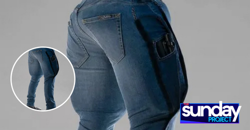 These Jeans Will Inflate To Protect Your Lower Body In A Motorcycle Crash