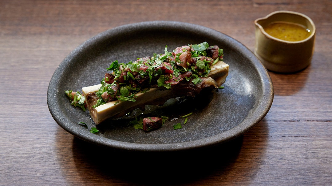 Beef Kilawin with Bone Marrow Butter