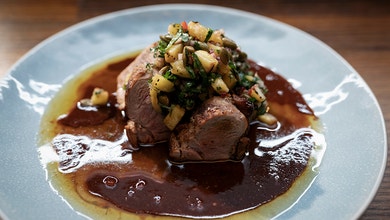 Mexican Pork with Pineapple Salsa