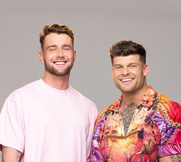 Harry Jowsey and Teddy Briggs