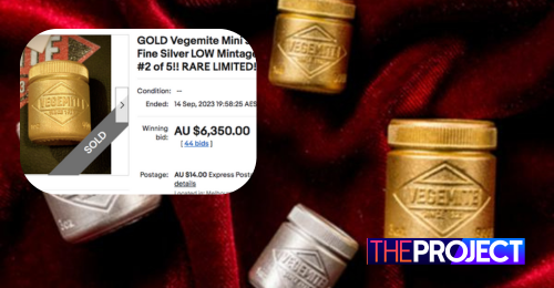 Rare Vegemite Jar Sells At Auction For $6,300
