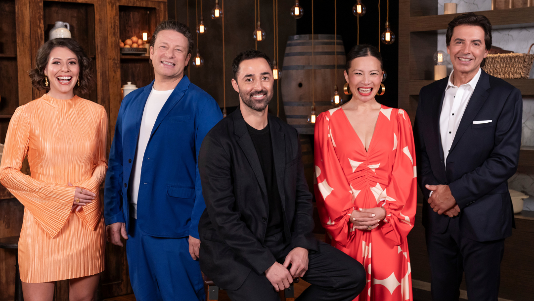 Jamie Oliver Heats Up The MasterChef Australia Kitchen