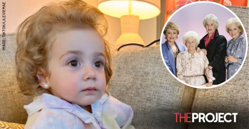 Little Girl Wins Hearts With Hilarious Golden Girls Style Hairdo