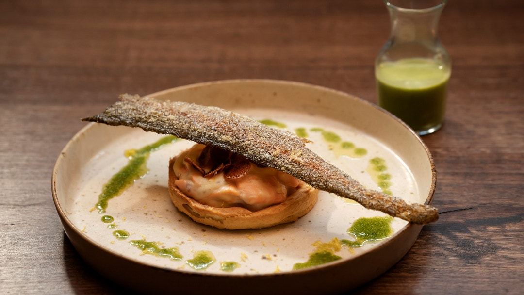 Rainbow Trout & Prawn Savoury Tart