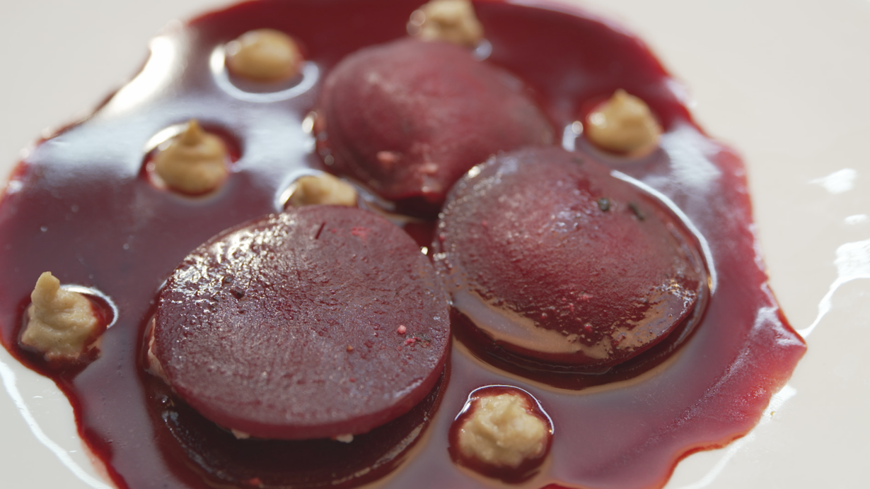 Beetroot Ravioli