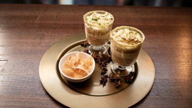 Star Anise and Cardamom Ras Malai Cake Cups