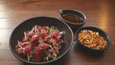 Tuna Poke with Roasted Macadamia