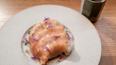 Carolina Reaper Prawn Consommé
