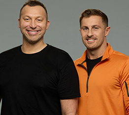 Ian Thorpe and Christian Miranda