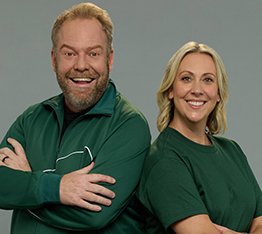 Pete and Bridget Helliar