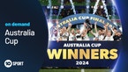 Watch On Demand Australia Cup Action on 10