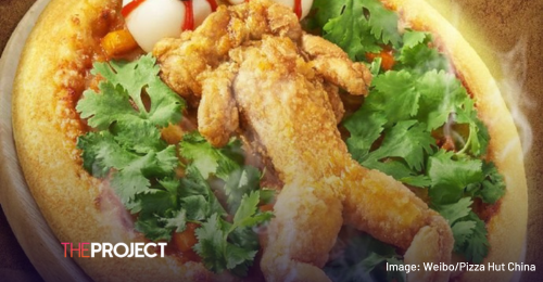 Pizza Hut China Launches Deep-Fried Frog Pizza
