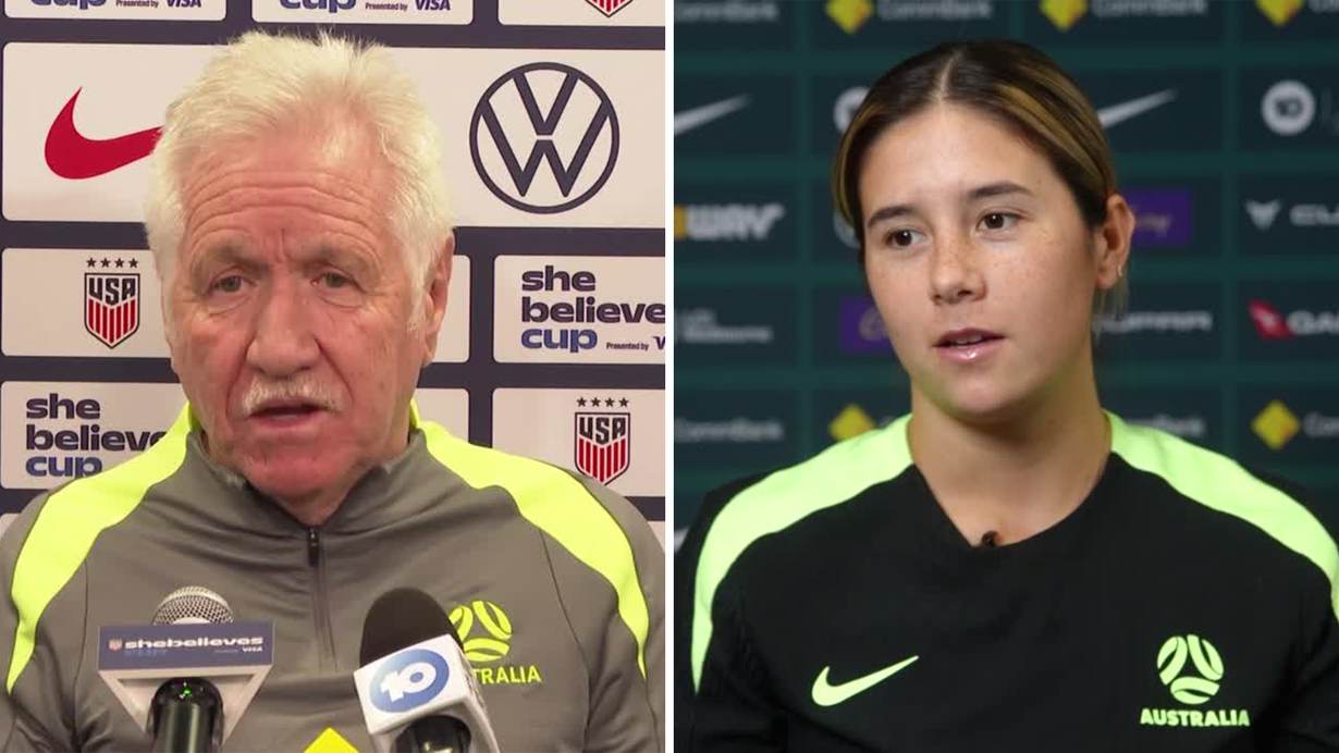 Tom Sermanni and Kyra Cooney-Cross Ahead Of SheBelives Cup Debut