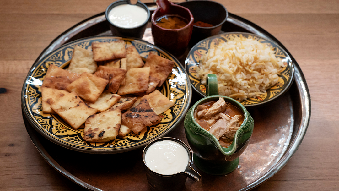 Fateh Jaj With Vermicelli Noodles