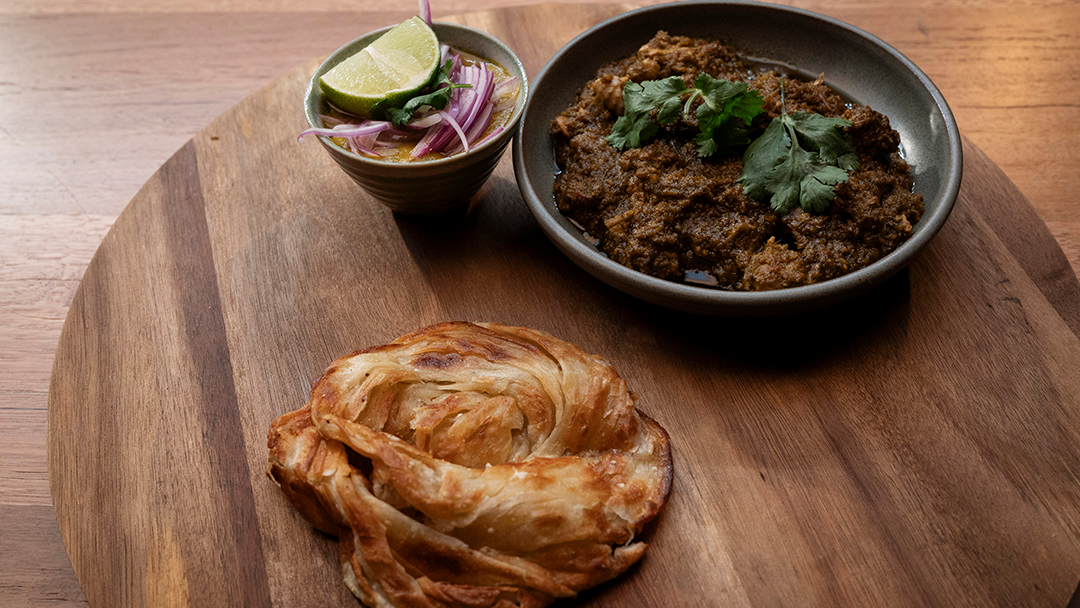 Chicken Curry With Roti