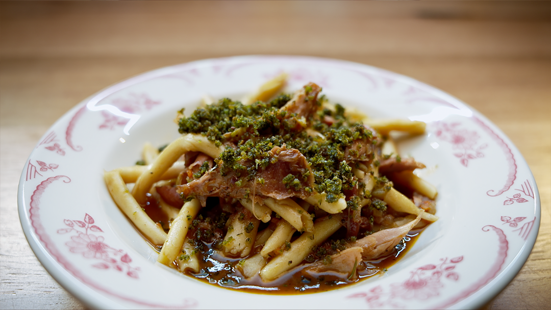 Maccaruna With Rabbit Ragu & Wild Fennel