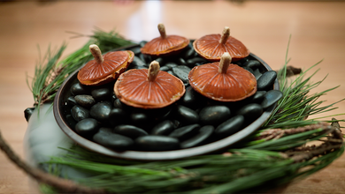 Mushroom and Chicken Liver Tart
